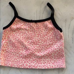 Brandy Melville Leopard Belle tank top